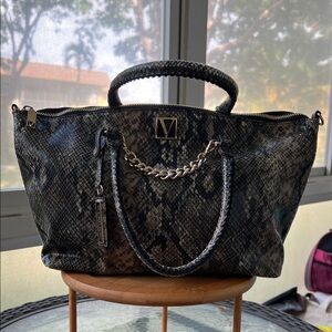 Victoria’s Secret Snakeskin Pattern Handbag